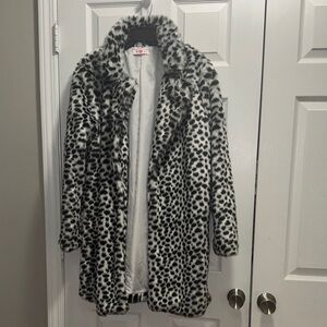 Buddy Love Black and White Coat